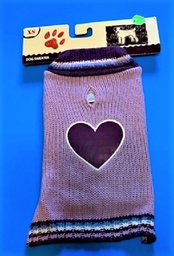 purple heart sweater